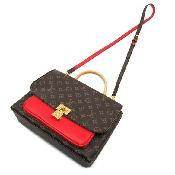Louis Vuitton Marignan Shoulder Bag Canvas Monogram Brown - Picture 6 of 10